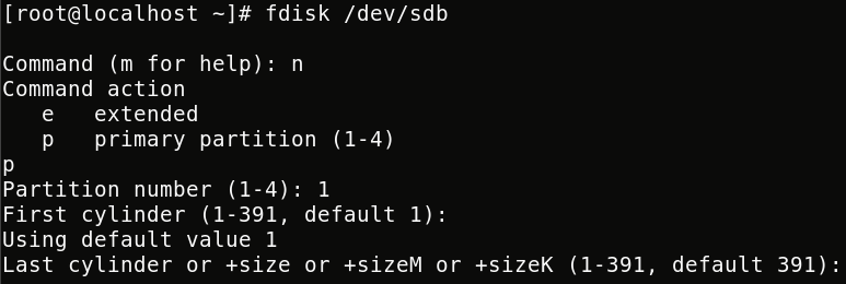 HOW TO CREATE A SWAP PARTITION IN REDHAT/CENTOS/FEDORA Giving Size to Partition
