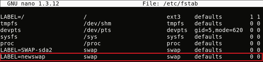 HOW TO CREATE A SWAP PARTITION IN REDHAT/CENTOS/FEDORA Mounting SWAP Partition in fstab