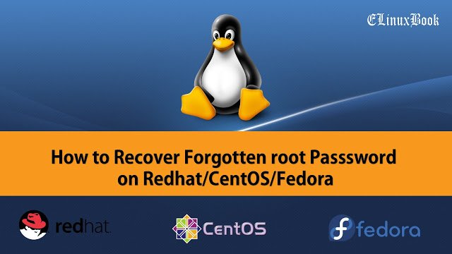 RESET FORGOTTEN LINUX ROOT PASSWORD