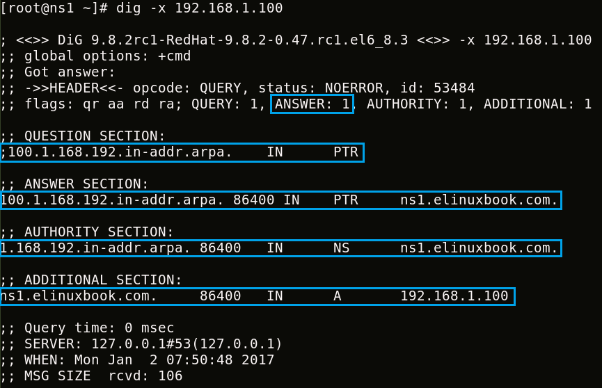 HOW TO SETUP A DNS SERVER WITH BIND IN REDHAT/CENTOS/FEDORA Testing Primary DNS Server using dig tool