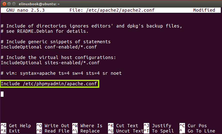 Configuring Apache2 to work with PHPMyAdmin