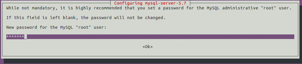 Set Password for MySQL Server Login Credential