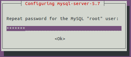 Confirm Password for MySQL Server Login Credential
