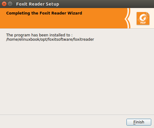 FINISH FOXIT BEST FREE PDF READER INSTALLATION