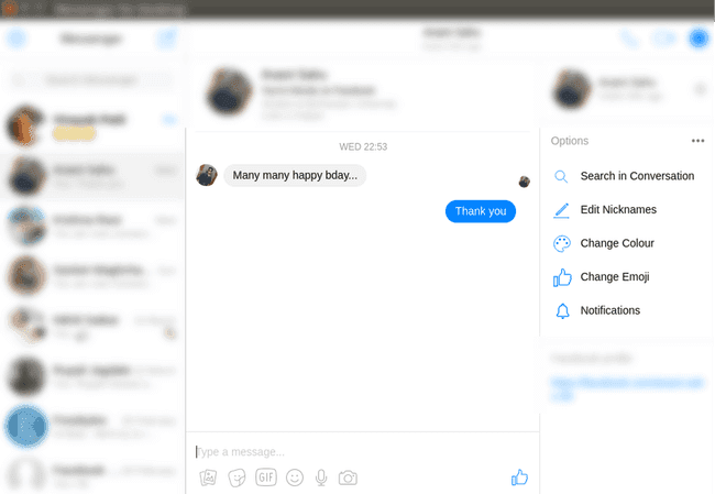 FACEBOOK MESSENGER APP